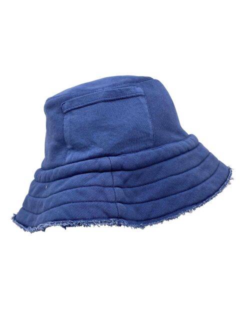 Chapeau Molleton bleu marine