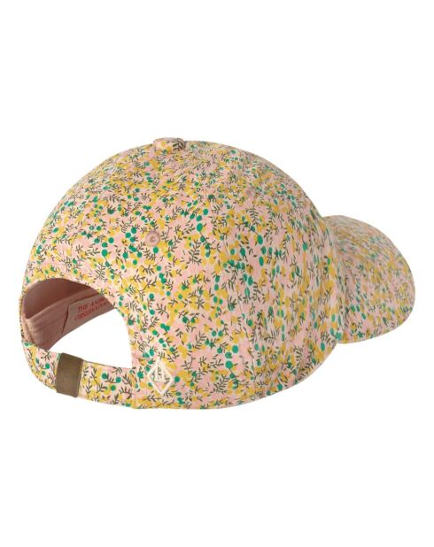 Casquette à Fleurs Hamster jaune