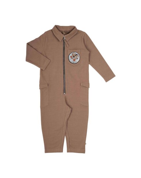 Combinaison en Coton Bio E-Suit beige