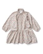 Robe Coton Bio Fleurie Edith écrue