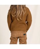 Pull en Laine Merinos mélangée Sasha camel