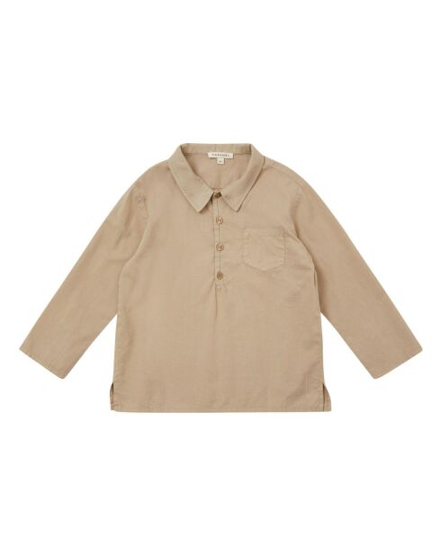 Camicia Bullshark taupe