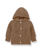Cardigan à Capuche 100% Laine  Aniol camel