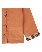 Manteau Velours Côtelé Fourré Andréa camel