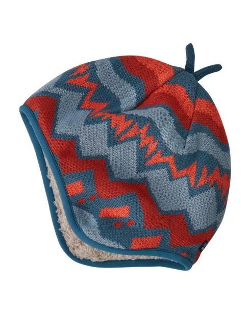 Bonnet Reversible bleu