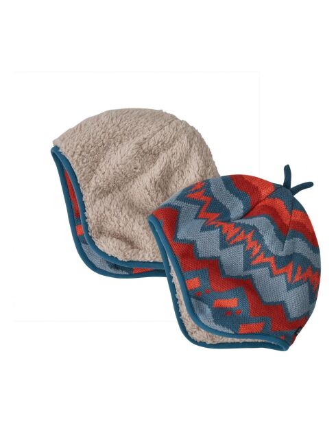 Bonnet Reversible bleu