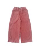 Pantalon 100% Lin Ample vieux rose