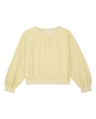 Sweat Eponge Coton Bio vanille