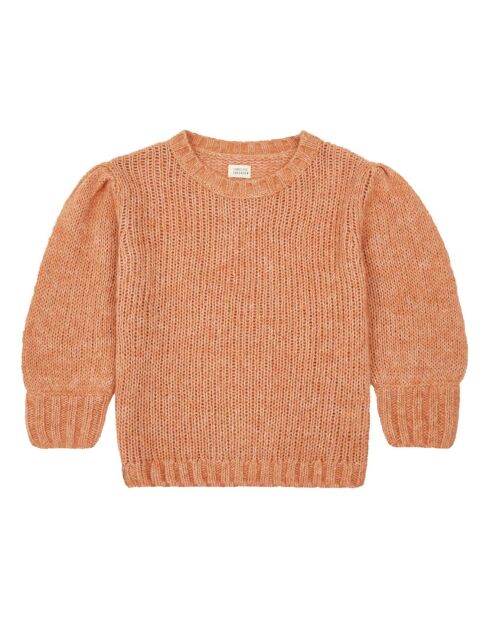 Kamelfarbener Pullover aus Mohair-Wollmischung