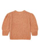 Trui van mohair in kamelenmix van wolmix
