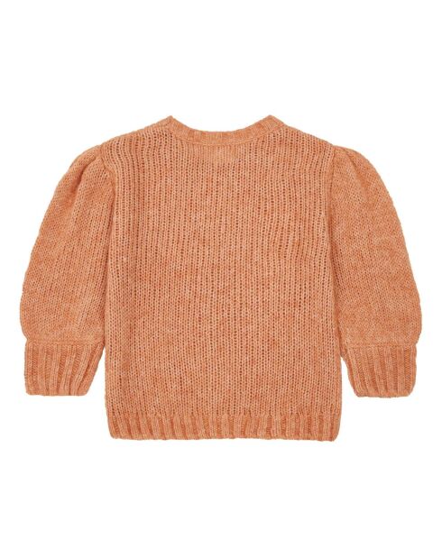 Kamelfarbener Pullover aus Mohair-Wollmischung