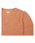 Trui van mohair in kamelenmix van wolmix