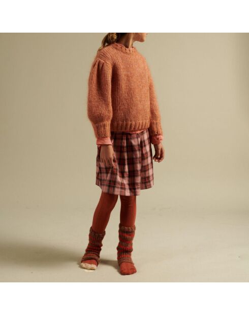 Pull Laine mélangée Mohair camel