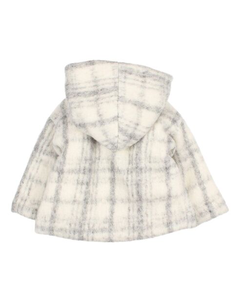 Manteau en Laine mélangée Fourré gris