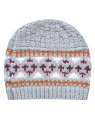 Bonnet en Laine mélangée Michel bleu gris