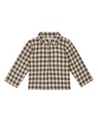 Kurta Vichy écru/marron