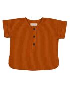 Kurta Rayée Saul caramel
