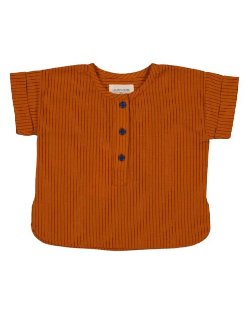 Kurta Rayée Saul caramel