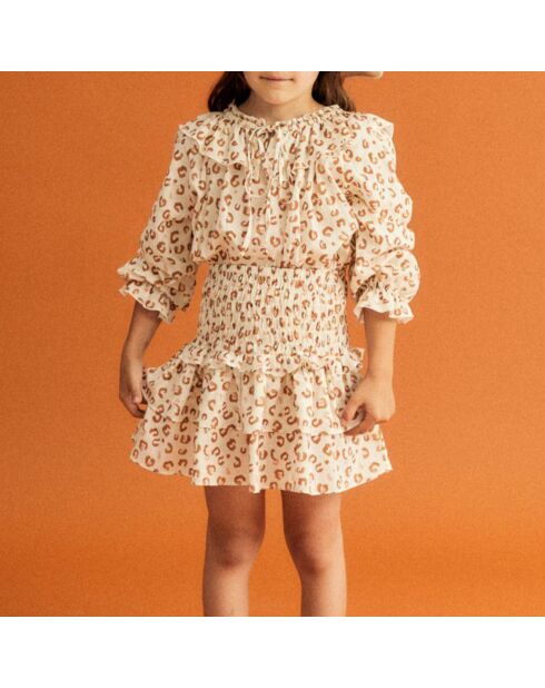 Blouse Leo blanche