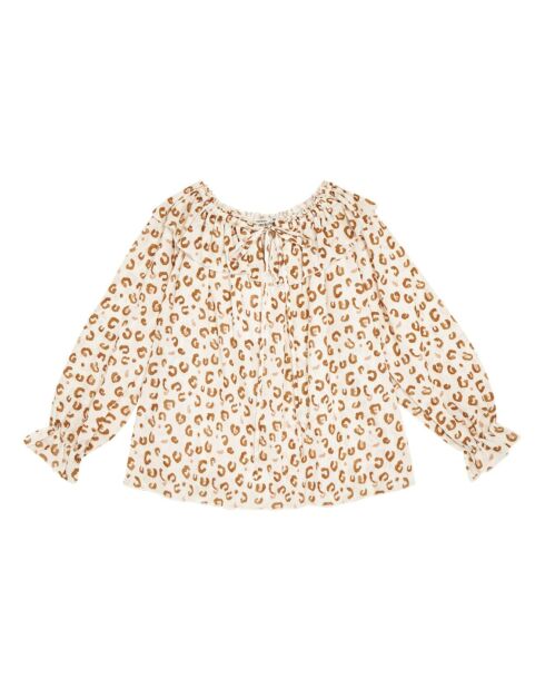 Blouse Leo blanche