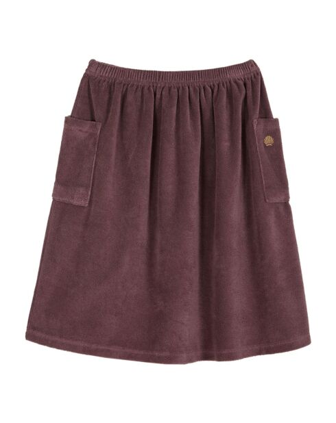 Jupe Eponge violette