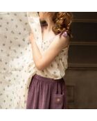 Jupe Eponge violette