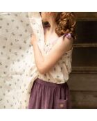 Jupe Eponge violette