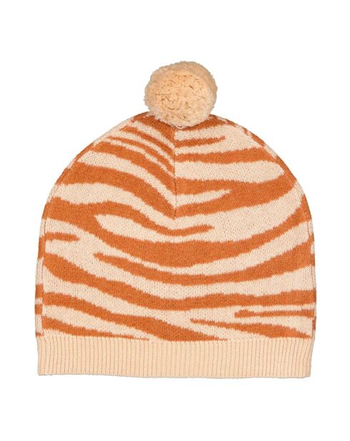 Bonnet en Laine mélangée Nice beige/Marron