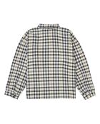 Chemise manches longues à Carreaux beige/noir