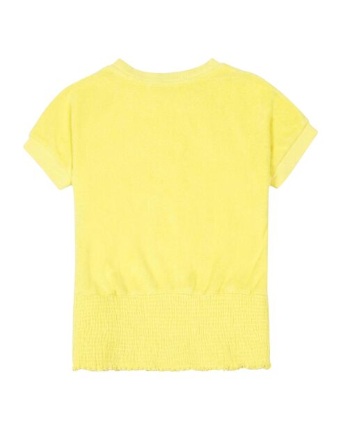 Top Juliette Coton Bio jaune