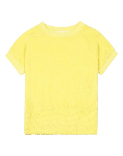 Top Juliette Coton Bio jaune