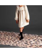 Robe à Volants écrue