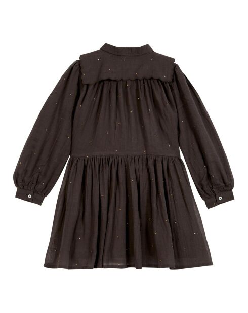 Robe Mukesh gris anthracite