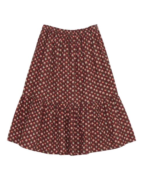 Jupe Midi Siula chocolat