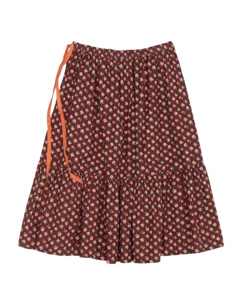 Jupe Midi Siula chocolat
