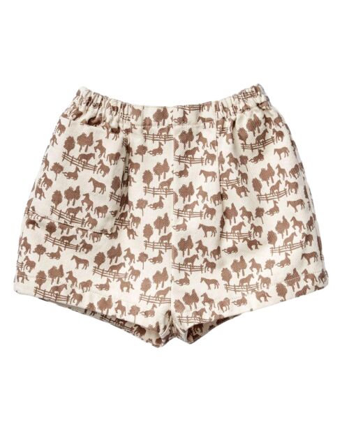 Short Chevaux Trude beige
