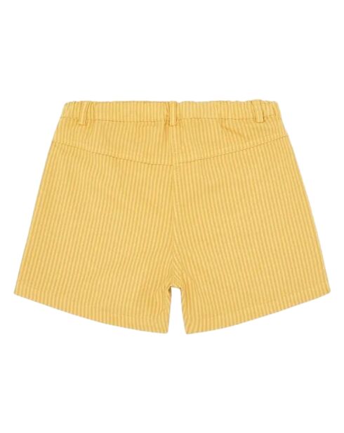 Short à Rayures jaune moutarde