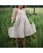 Cardigan Coton Pima Bio Rose rose pêche