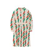 Robe Tortoise crème/multicolore