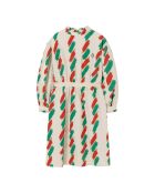 Robe Tortoise crème/multicolore