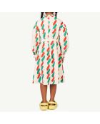 Robe Tortoise crème/multicolore