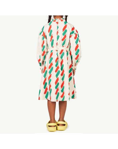 Robe Tortoise crème/multicolore