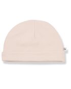 Bonnet en Coton Bio Nuc  rose poudré