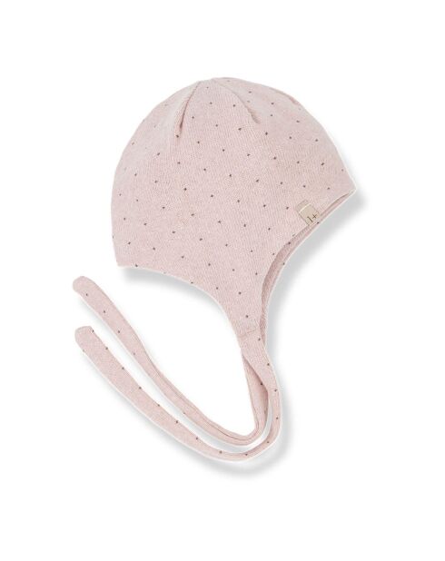 Bonnet Miranda rose poudré