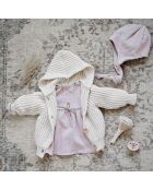 Bonnet Miranda rose poudré