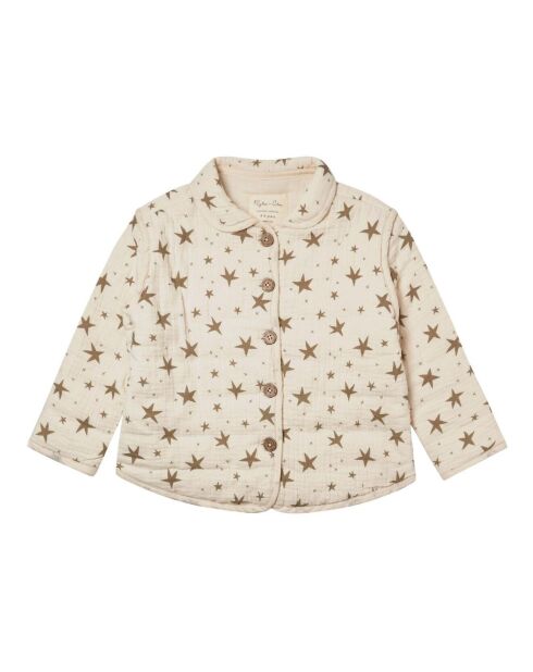 Manteau Etoiles crème