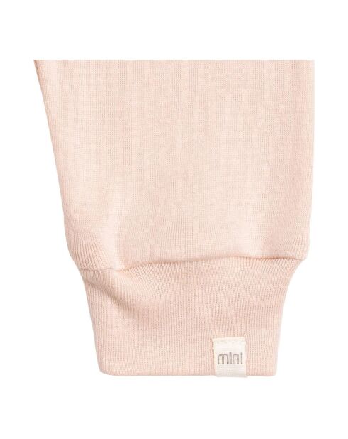 Jogger en Coton Bio Finland rose pâle