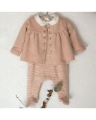 Blouse Agnès rose pâle