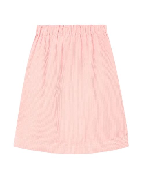 Jupe longue Cat rose pâle