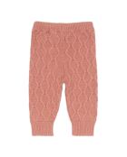 Pantalon en Laine Recyclée mélangée Fantasy vieux rose